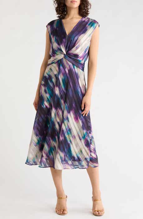 Knot Front Midi Dress