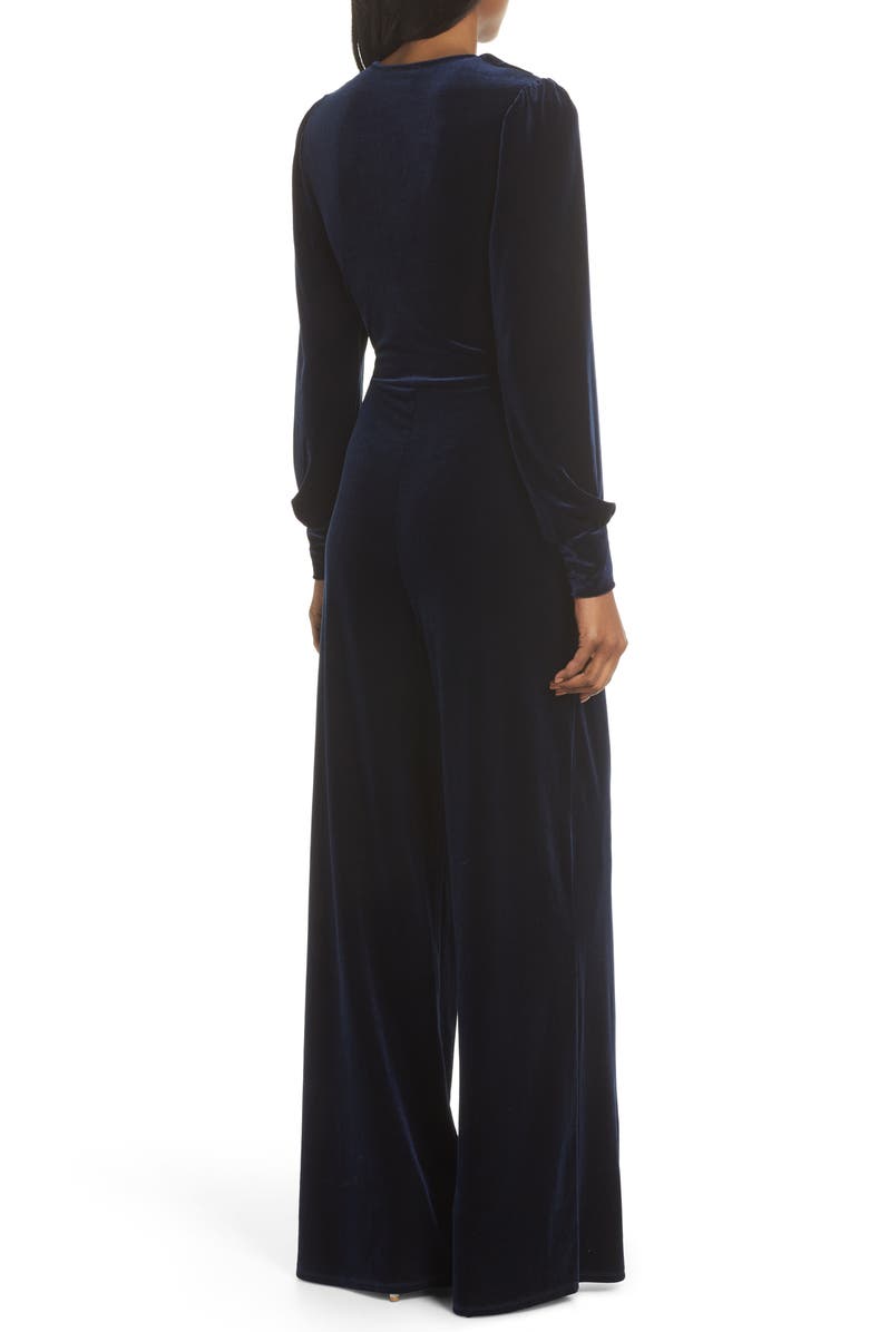 Leota Julie Print Ruffle Jumpsuit, Alternate, color,