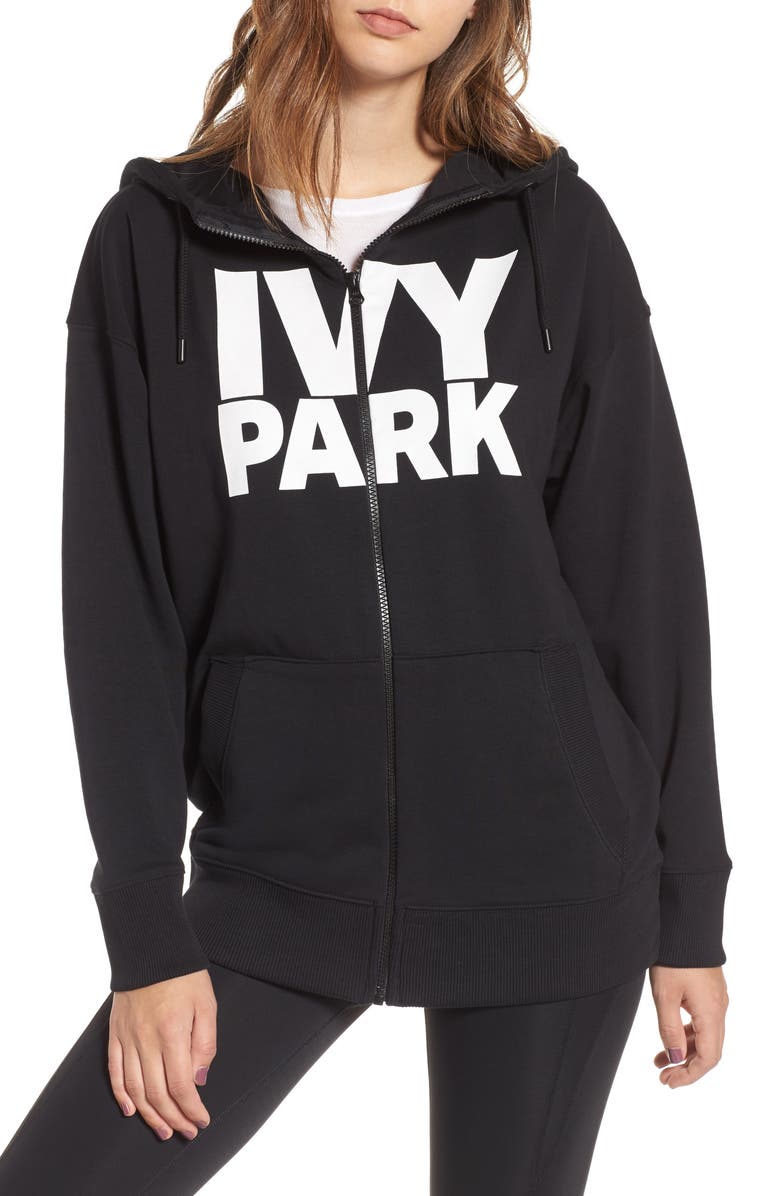 IVY PARK<sup>®</sup> Logo Zip Hoodie, Alternate, color, 