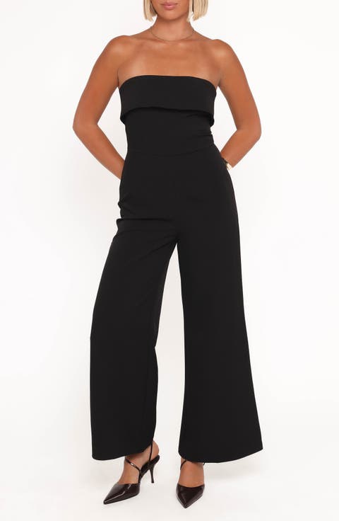 Danni Strapless Wide Leg Jumpsuit