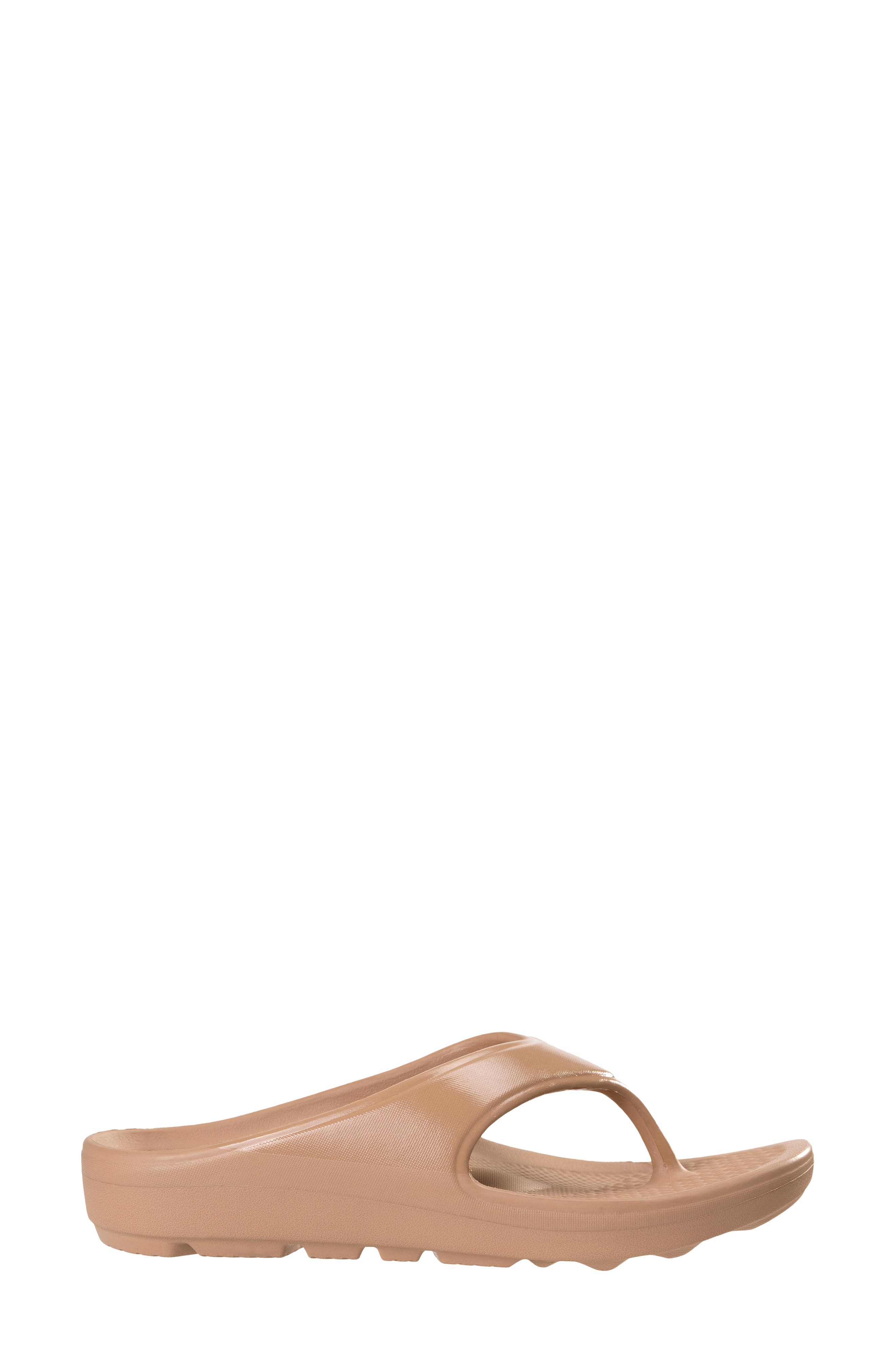 Revitalign Fusion Energy Flip Flop, Alternate, color, Nougat