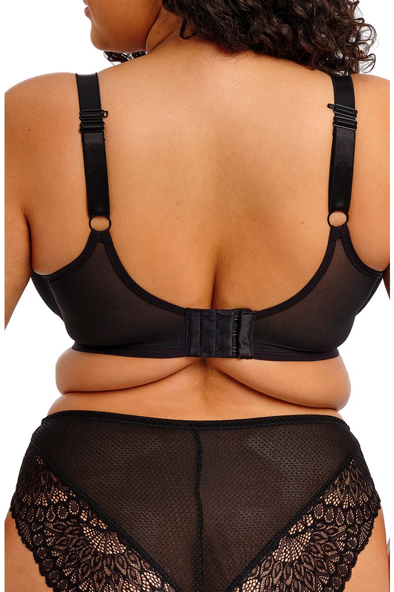 Tiernie Underwire Plunge Bra, Alternate, color, BLACK