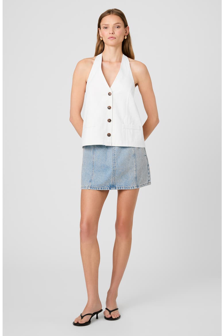Keller Halter Top, Alternate, color, SUMMER WHITE