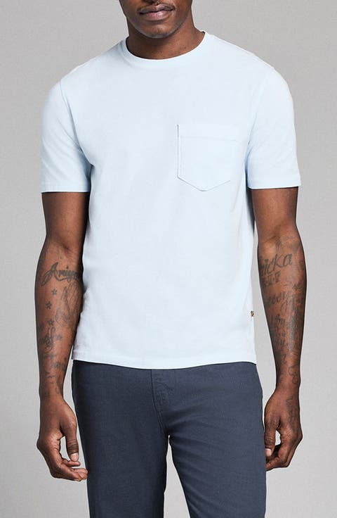 Washed Organic Cotton Pocket T-Shirt