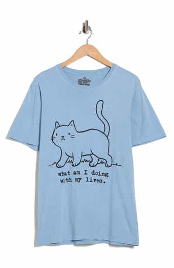 Goodie Two Sleeves What Am I Doing Cotton Graphic T-Shirt