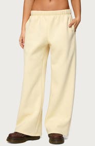 EDIKTED Jaylie Wide Leg Sweatpants