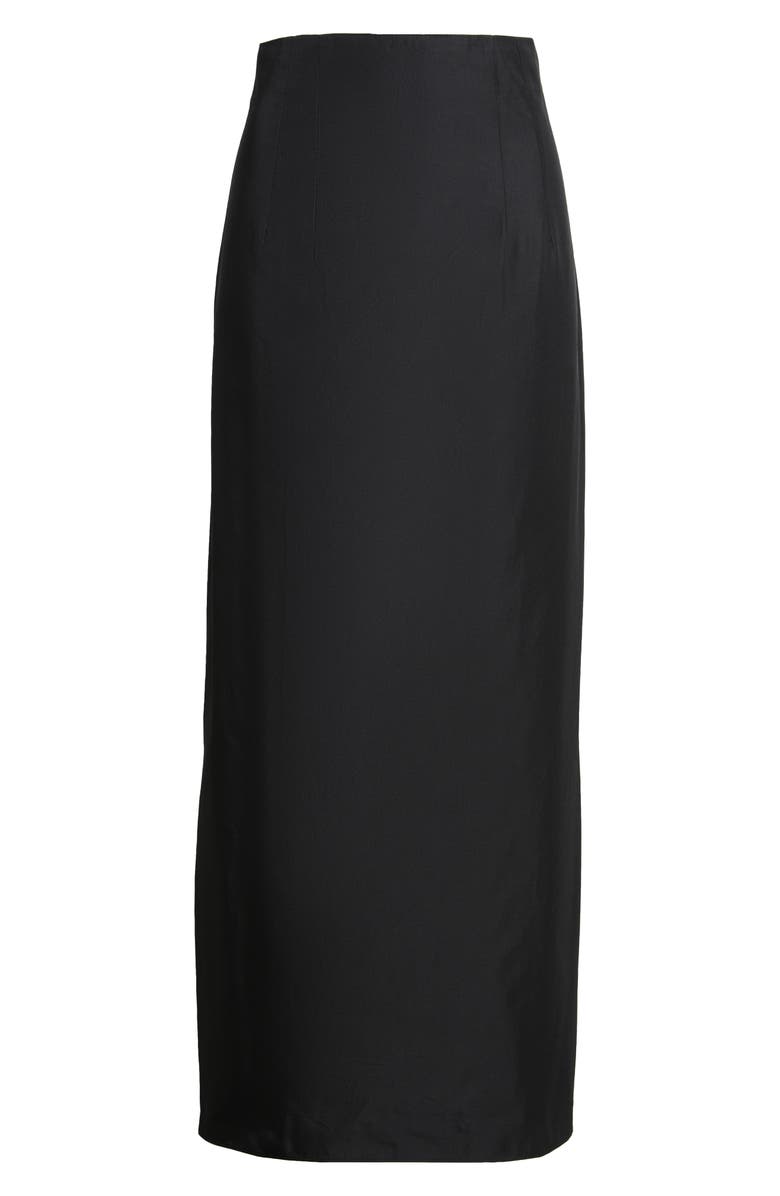Topshop High Waist Maxi Skirt, Alternate, color,