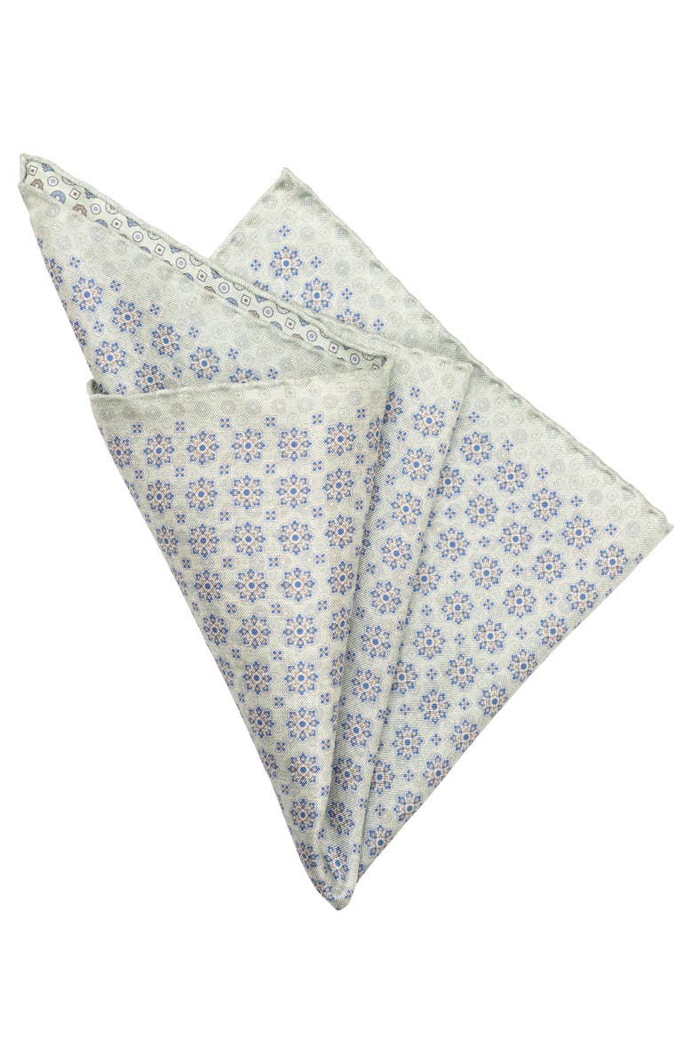 Elizabetta Caserta - Hand Rolled Silk Neckerchief, Alternate, color, Mint