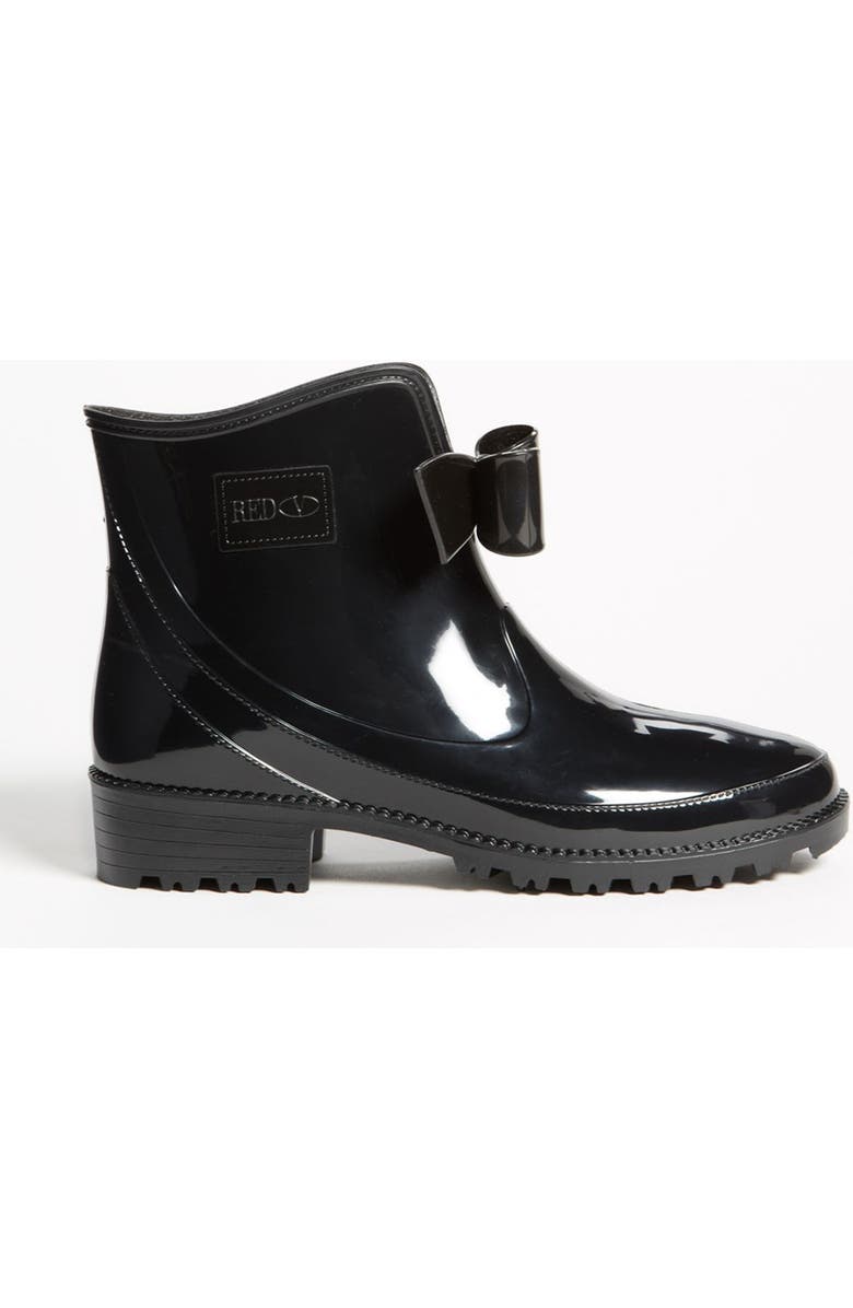 RED Valentino 'Bow' Rain Boot, Alternate, color,