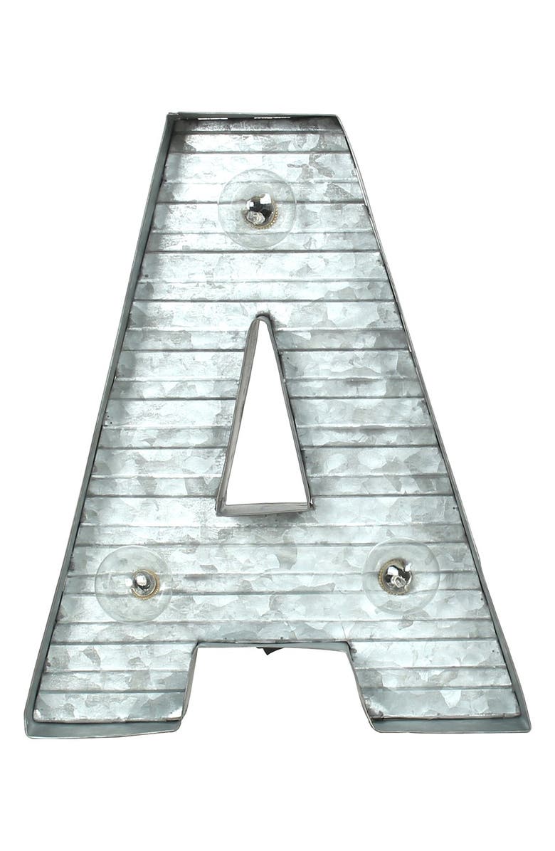 Crystal Art Gallery LED Metal Marquee Letter Light, Alternate, color,
