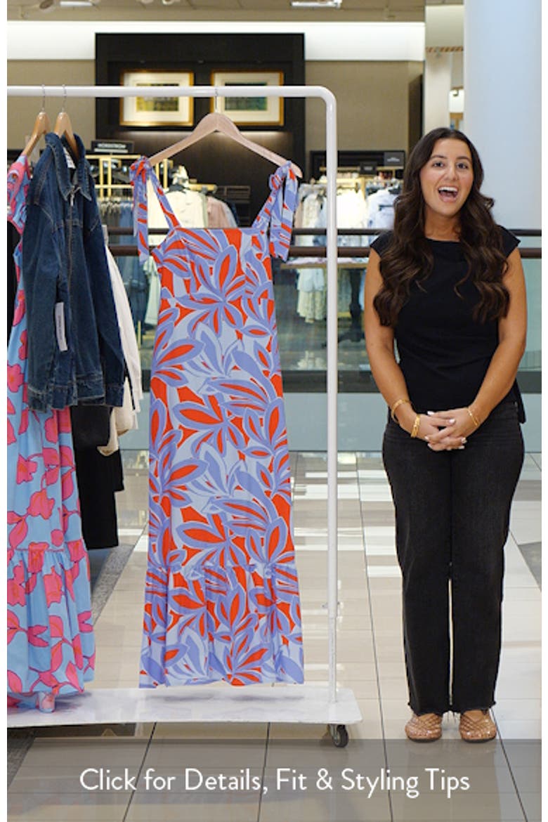 Hendy Shoulder Tie Maxi Sundress video