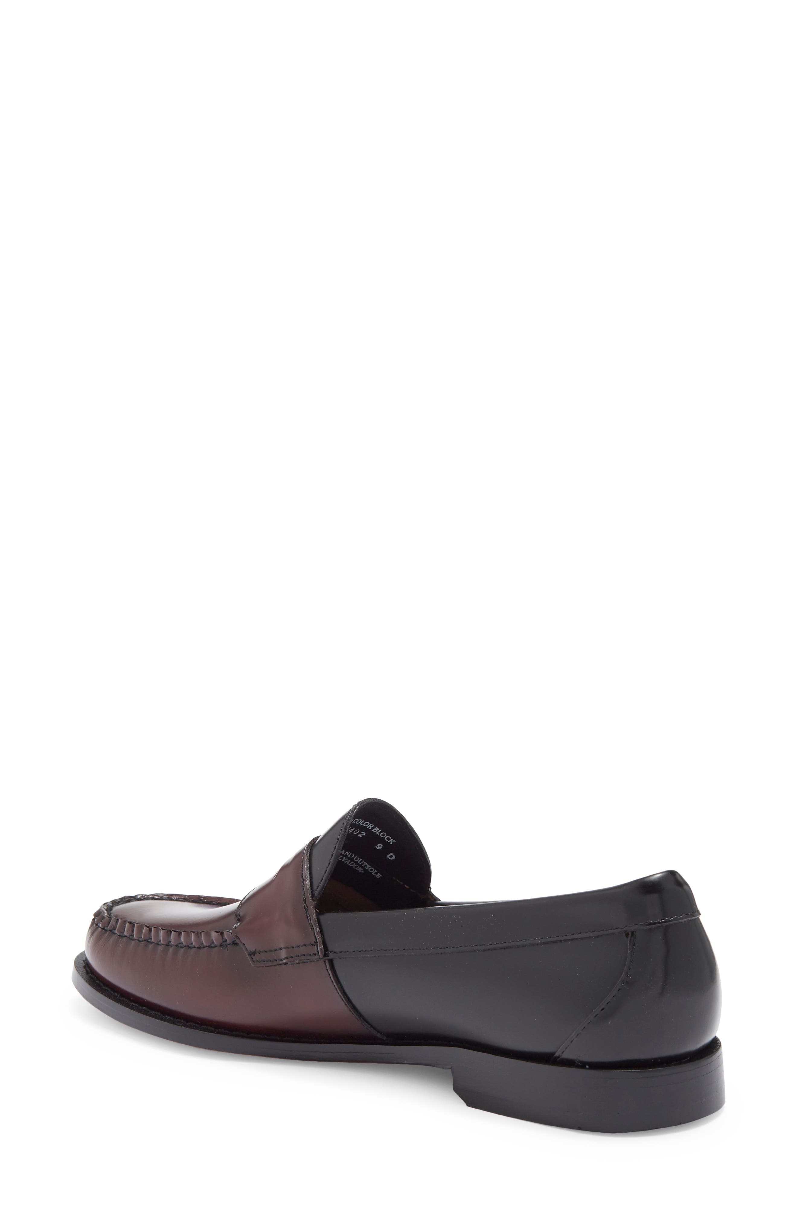 G.H.BASS Logan Colorblock Penny Loafer, Alternate, color, 