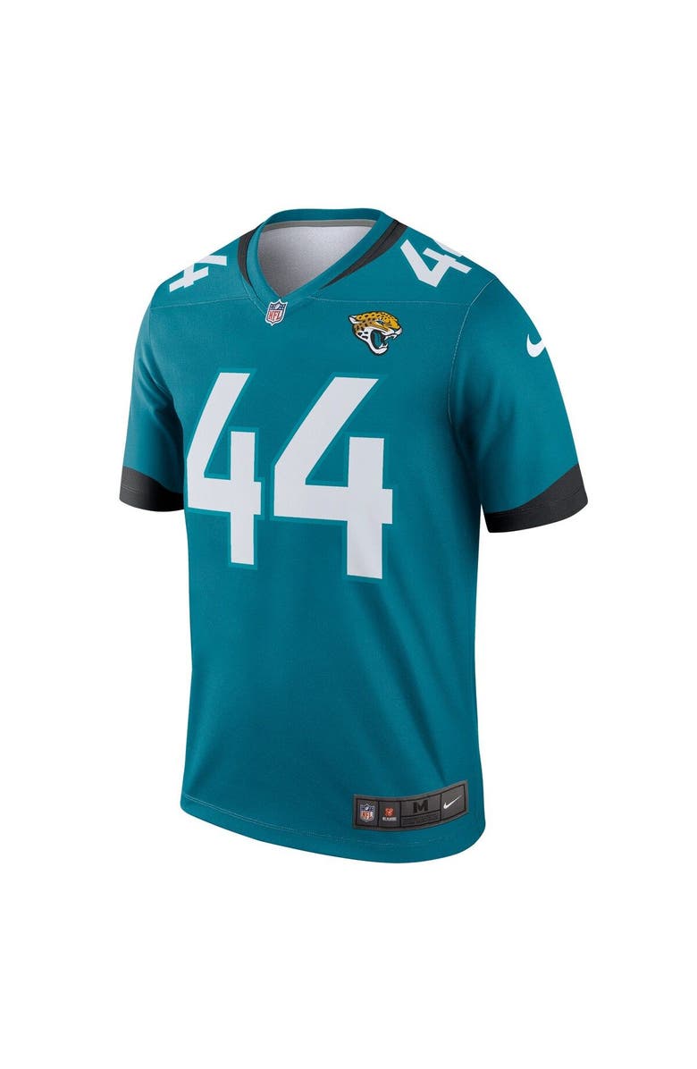 Nike Men's Nike Travon Walker Teal Jacksonville Jaguars Legend Jersey, Alternate, color, 