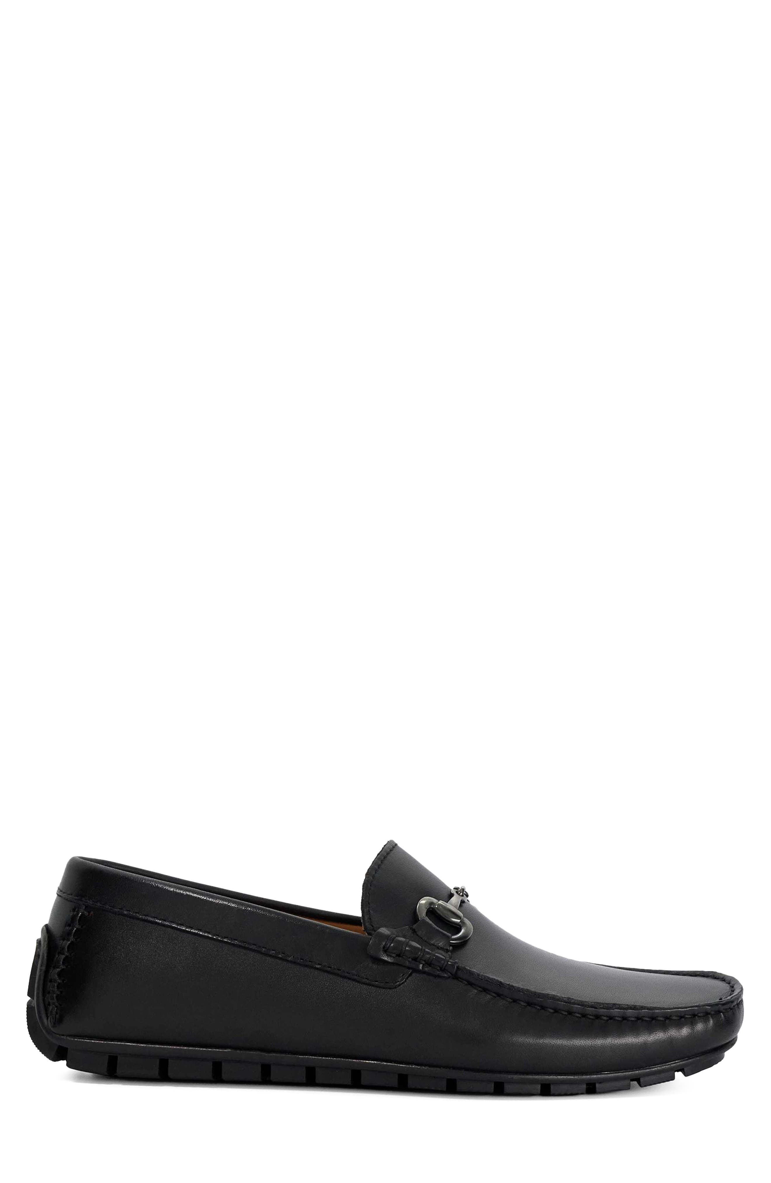 Dune London <p>Brackon Bit Loafer (Men)</p>, Alternate, color, Black
