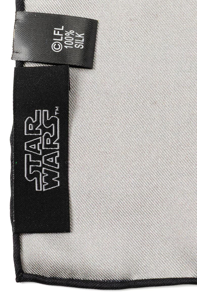 Cufflinks, Inc. Binary Sunset Silk Pocket Square, Alternate, color, Orange Multi