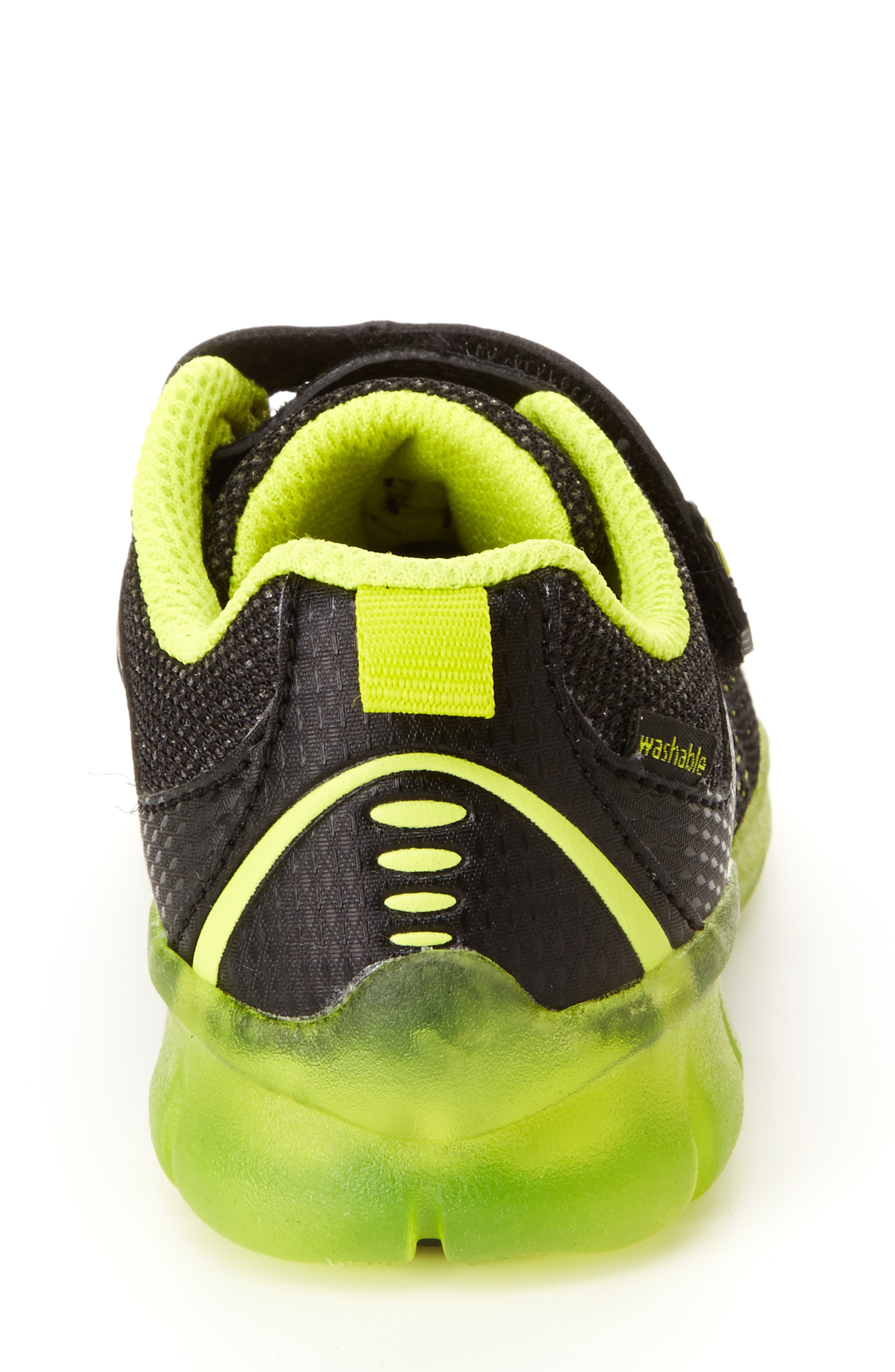 Stride Rite Made2Play<sup>®</sup> Neo Light-Up Sneaker, Alternate, color, 