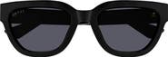 Gucci 54mm Cat Eye Sunglasses