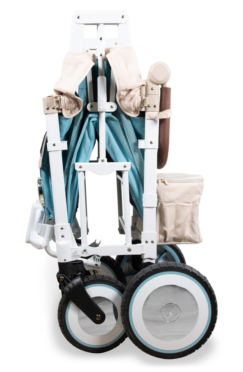 WonderFold VW2 Volkswagon Stroller Wagon, Alternate, color, Bondi Blue