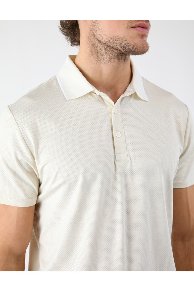 Power Fade Polo, Alternate, color, Oatmilk