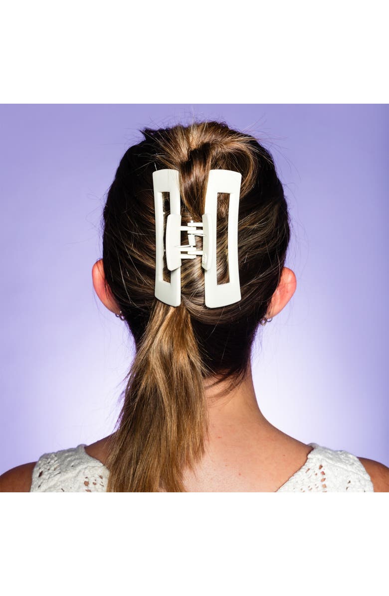 Gimme Beauty XL Rectangle Claw Clip for Thick Hair Duo, Alternate, color, Ivory