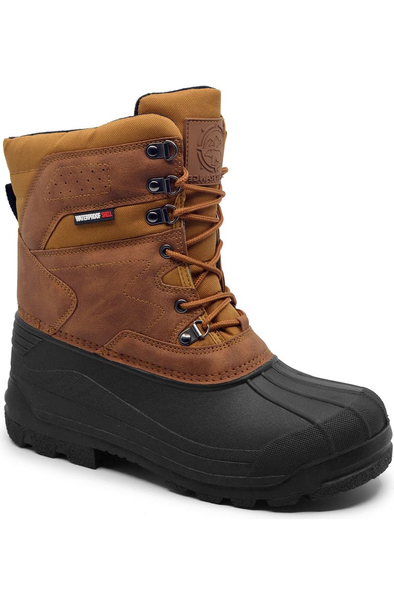 POLAR RANGE Yukon Waterproof Snow Boot, Main, color, Tan