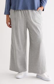 MAX STUDIO Drawstring Waist Wide Leg Pants