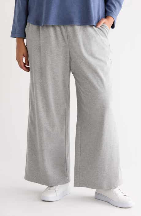 MAX STUDIO Drawstring Waist Wide Leg Pants