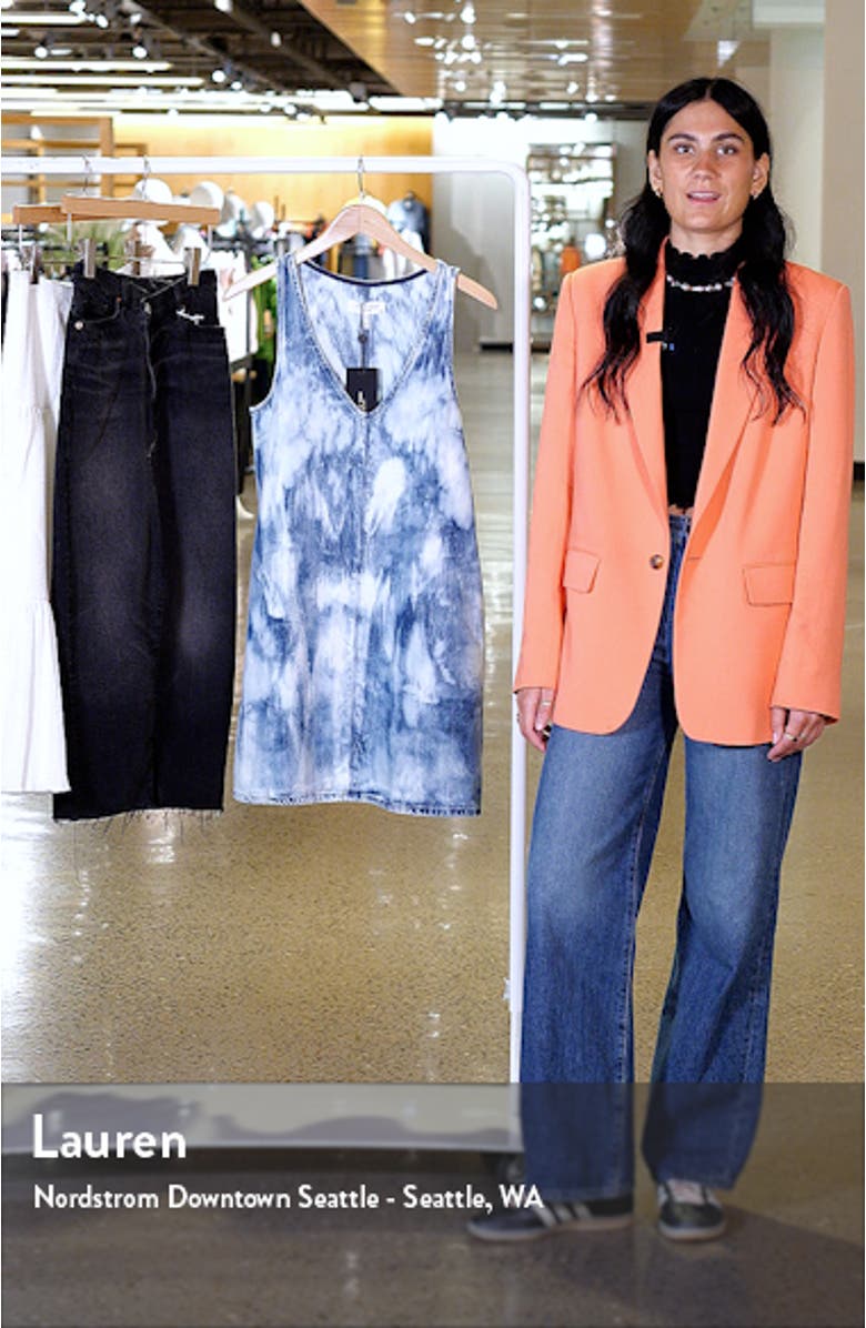 Naia Denim Minidress, sales video thumbnail