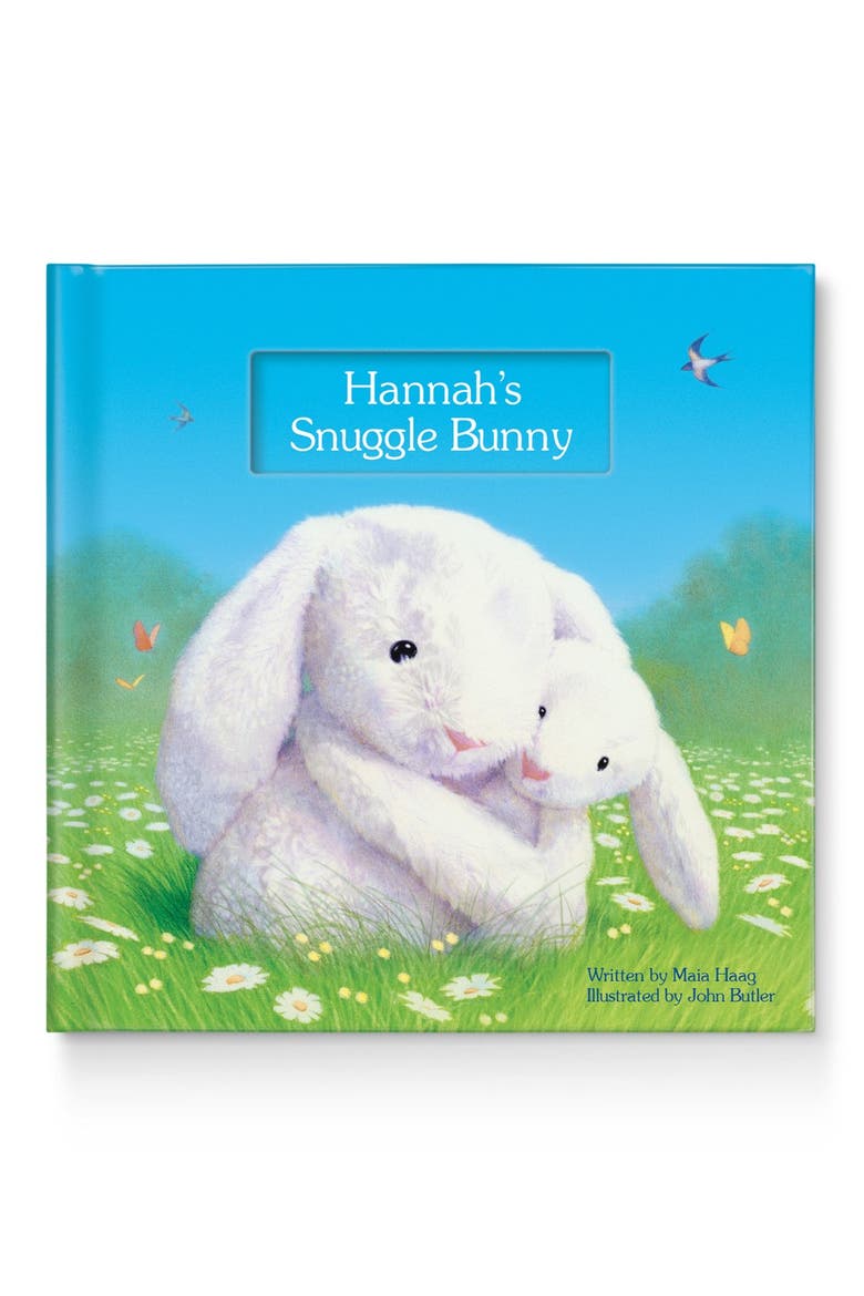 'My Snuggle Bunny' Personalized Book, Main, color, WHITE