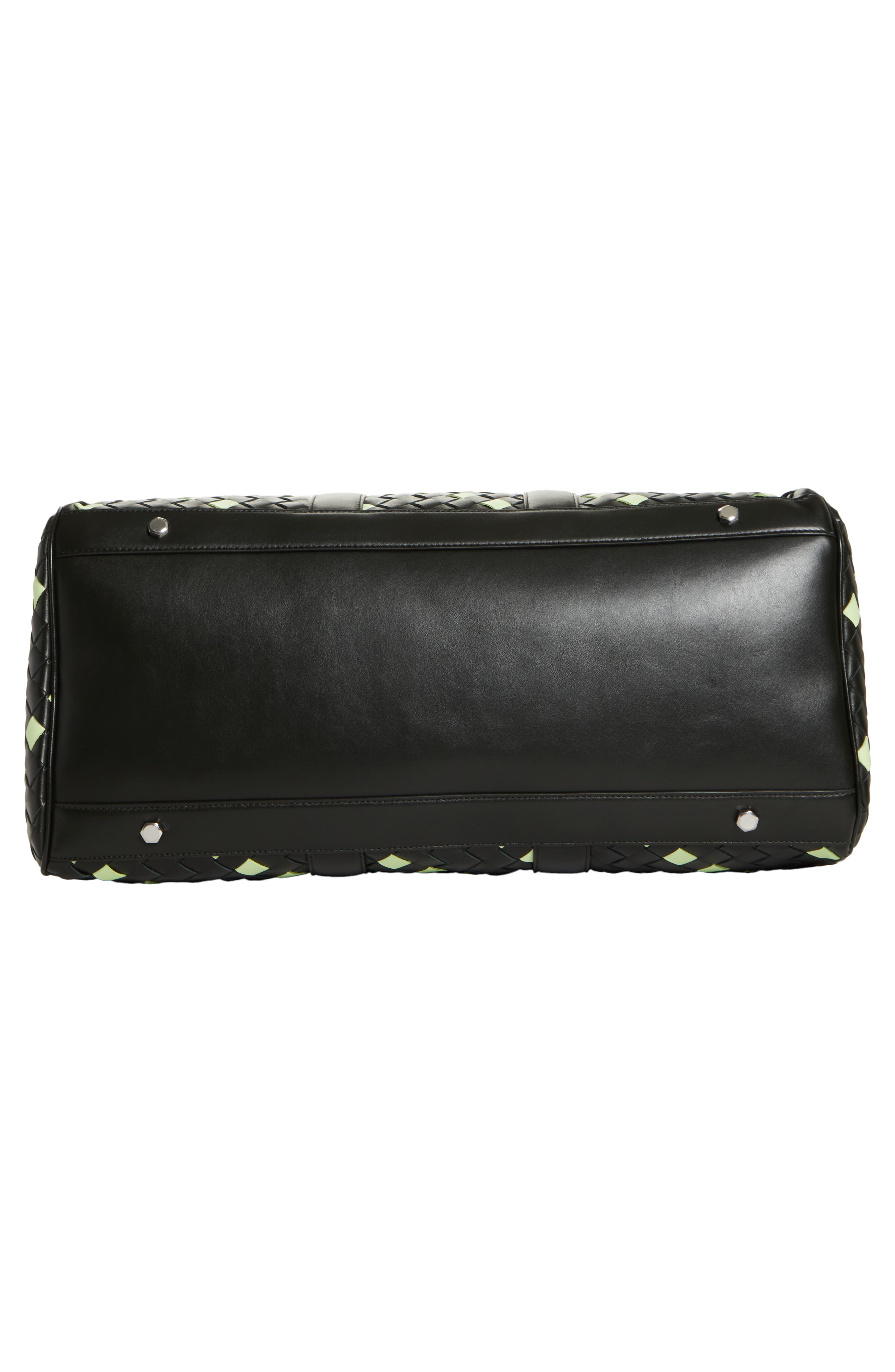 Bottega Veneta Medium Intrecciato Leather Duffle Bag, Alternate, color, 