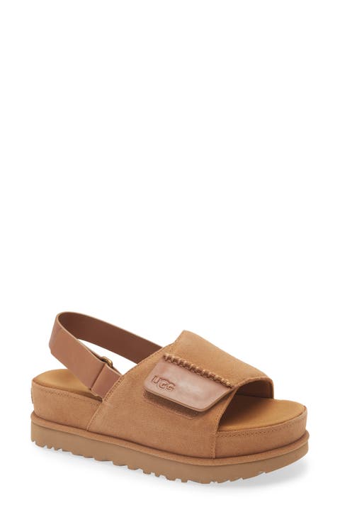 Goldenstar Platform Slingback Sandal (Women)