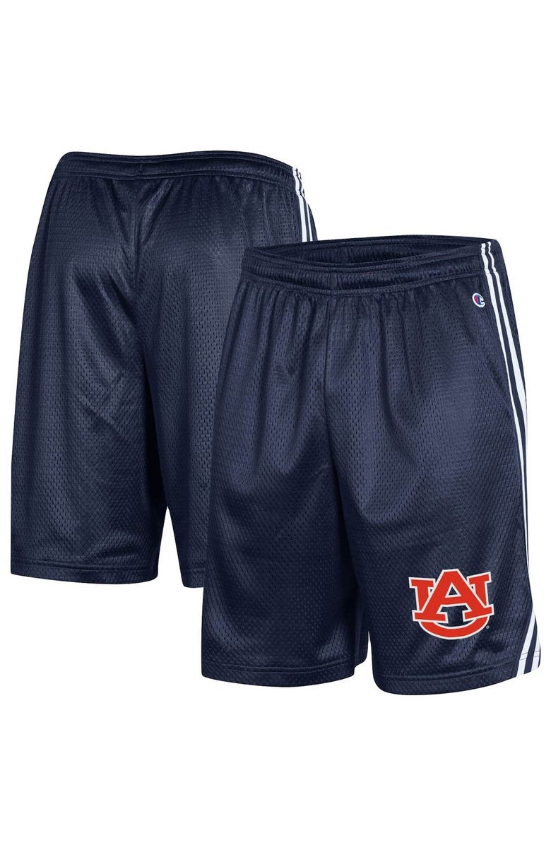 Champion Men's Champion Navy Auburn Tigers Team Lacrosse Shorts, Main, color, 