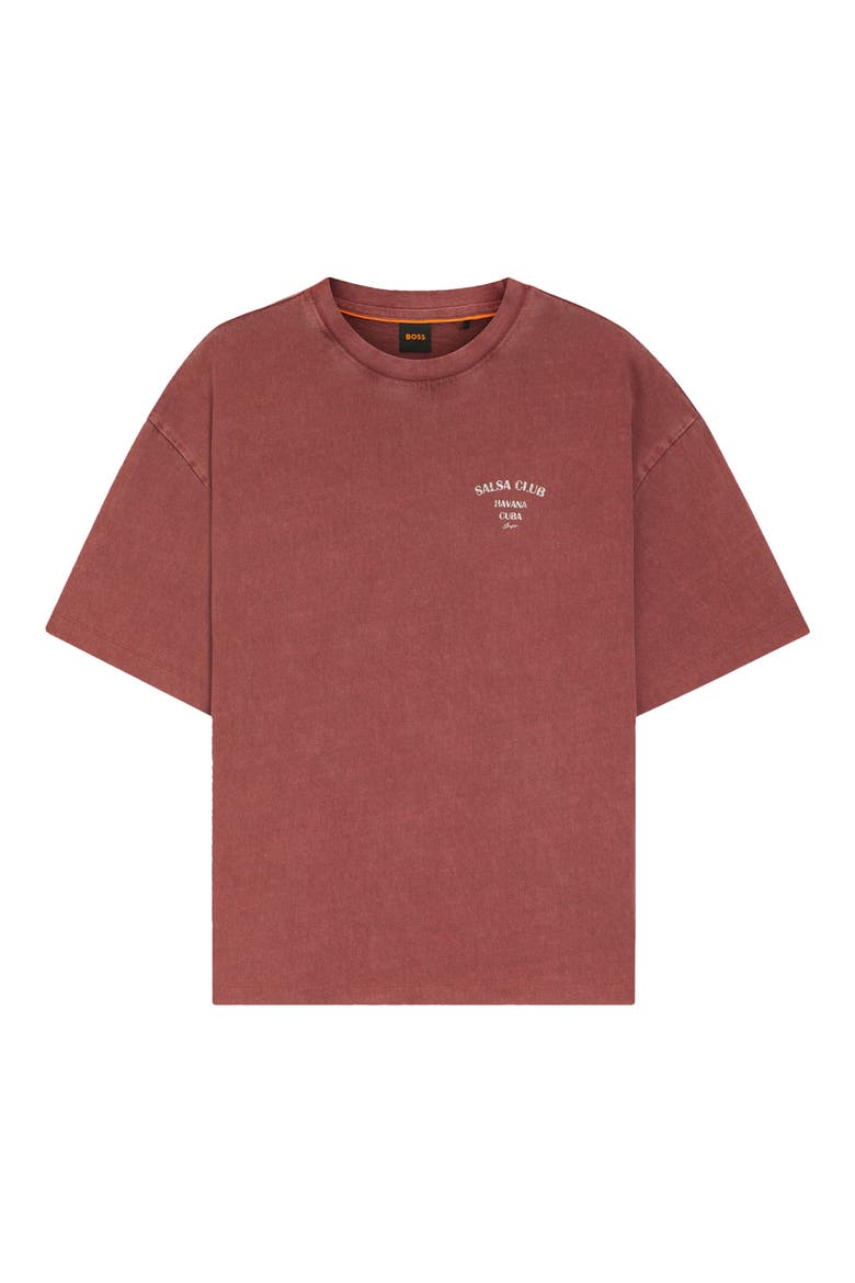 Cotton Tee, Alternate, color, HENNA