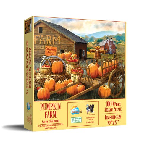 Pumpkin Farm 1000 piece Jigsaw Puzzle for Adults