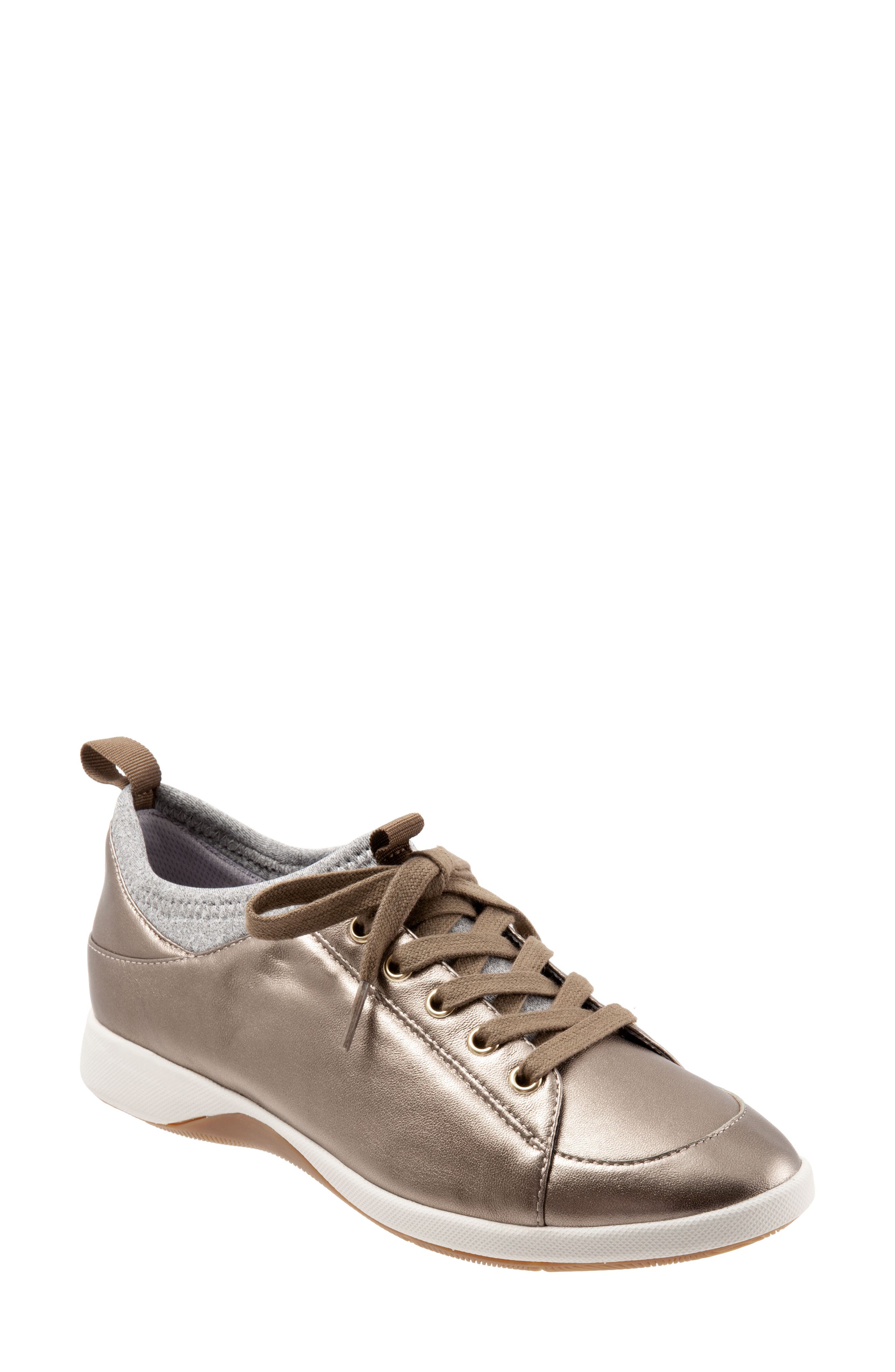 SoftWalk® SAVA Haven Sneaker, Main, color, BRONZE