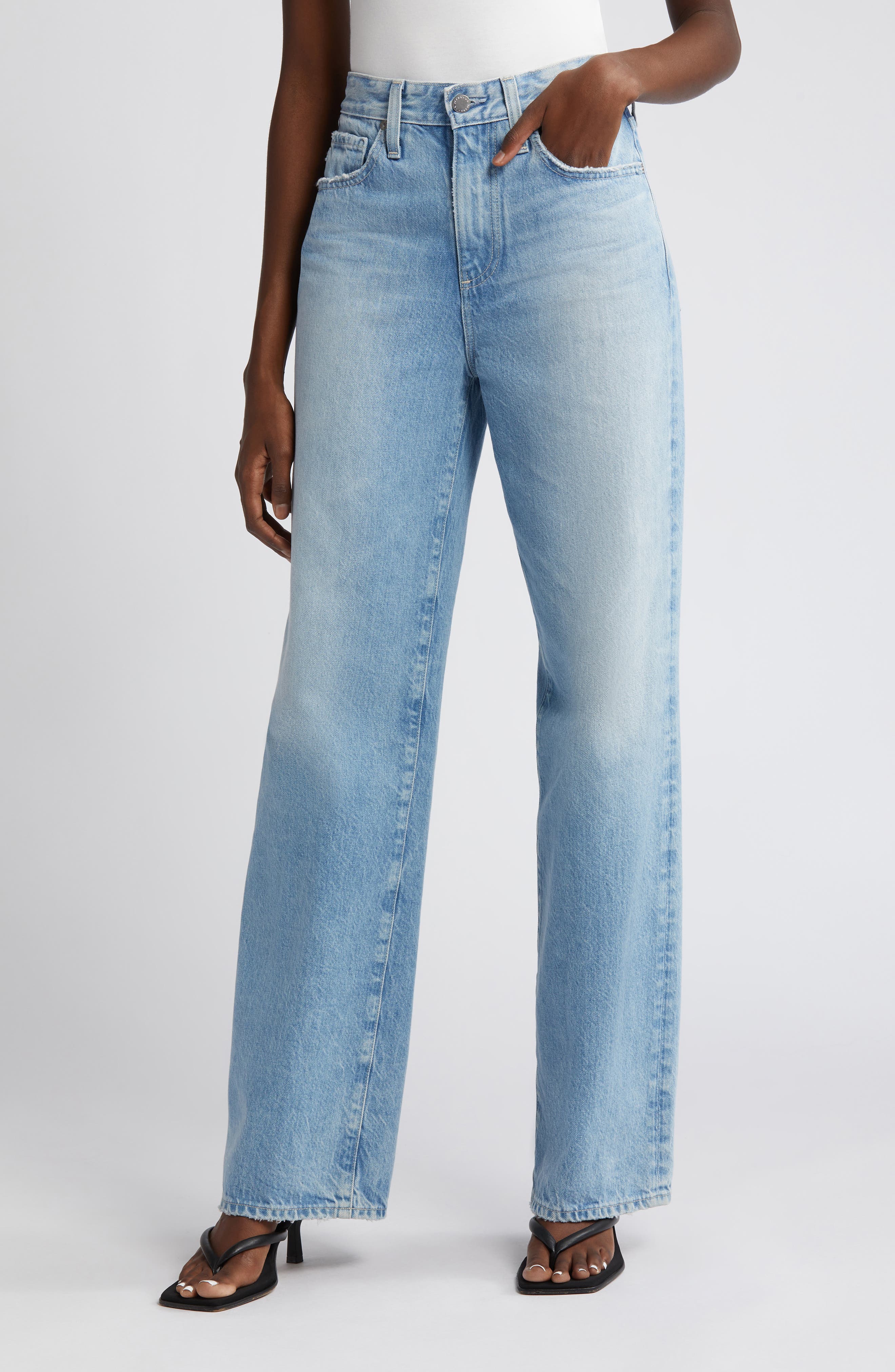 AG Kora High Waist Wide Leg Jeans