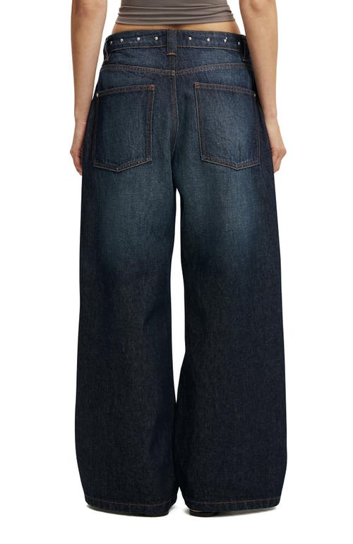 Cotton On Low Super Baggy Jean In Blue