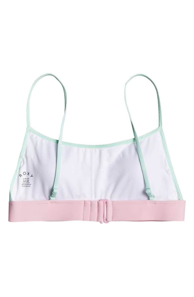 Roxy Pastel Surf Bralette Bikini Top, Alternate, color, 