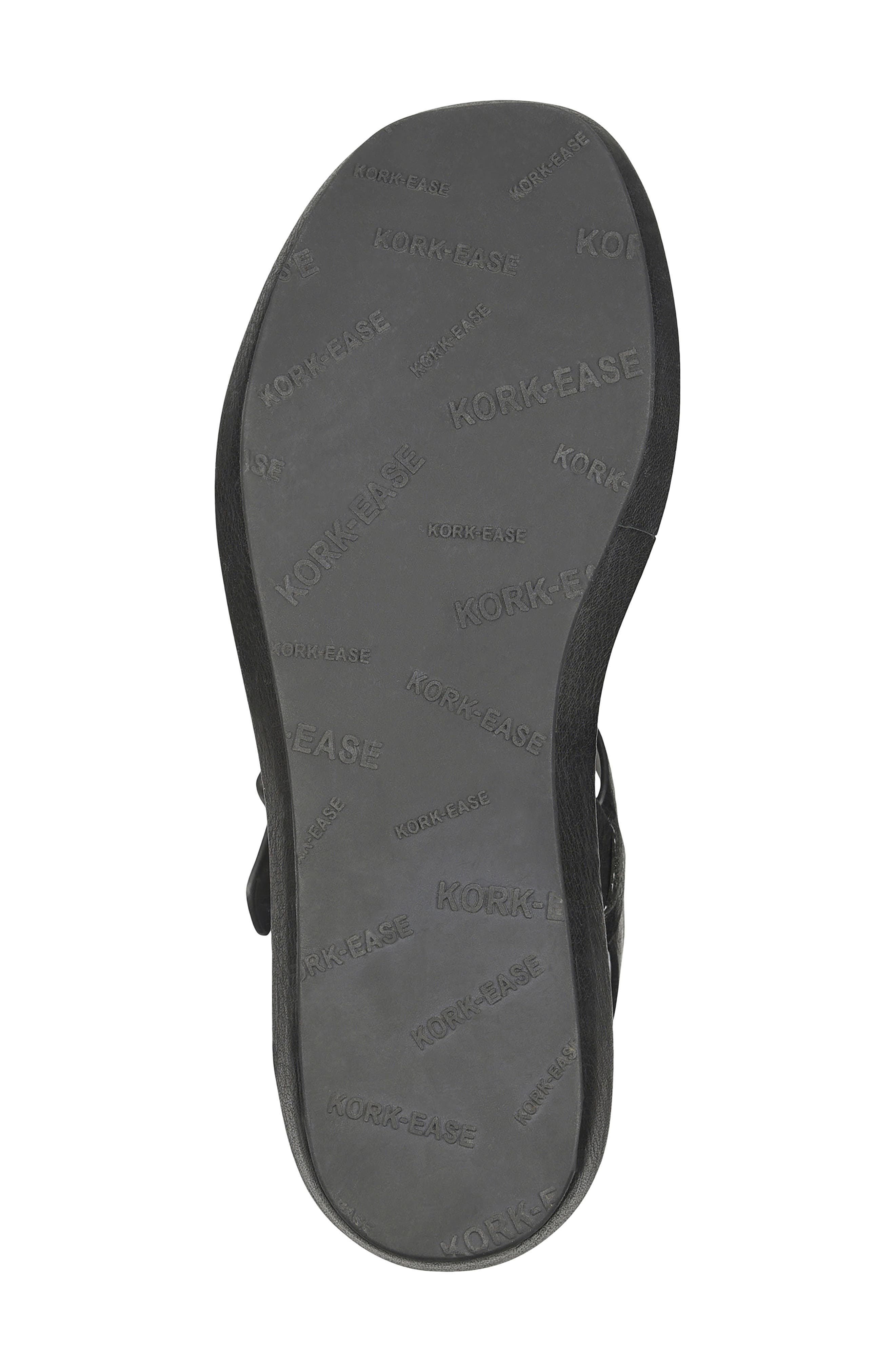 Kork-Ease<sup>®</sup> Hallie Platform Sandal, Alternate, color, Black Leather
