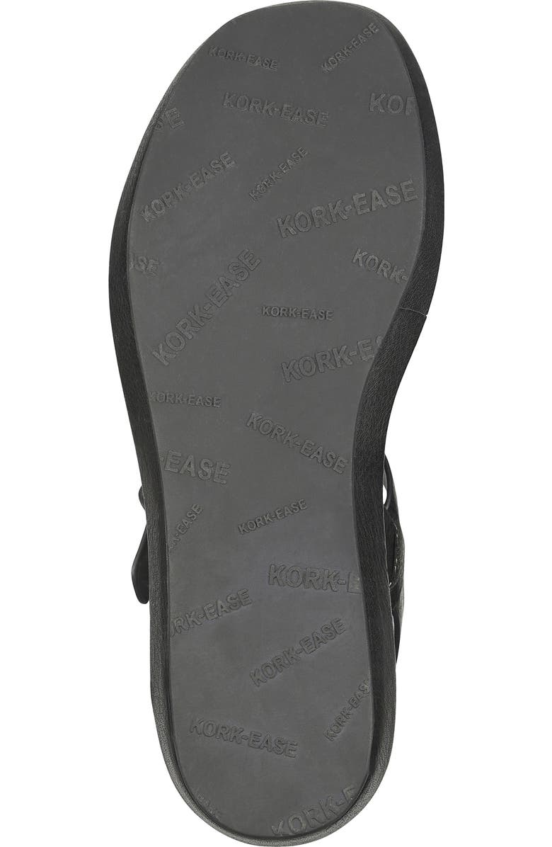 Kork-Ease<sup>®</sup> Hallie Platform Sandal, Alternate, color, Black Leather