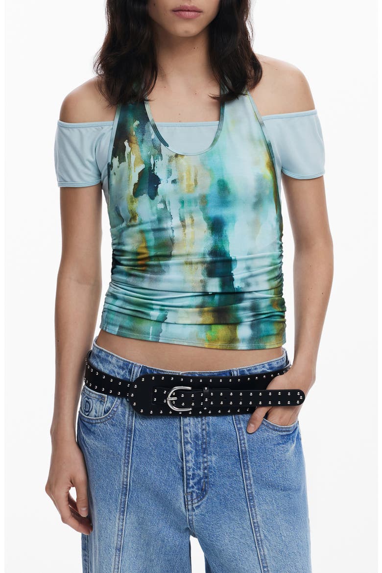 Halter Neck Top, Main, color, LIGHT YELLOW