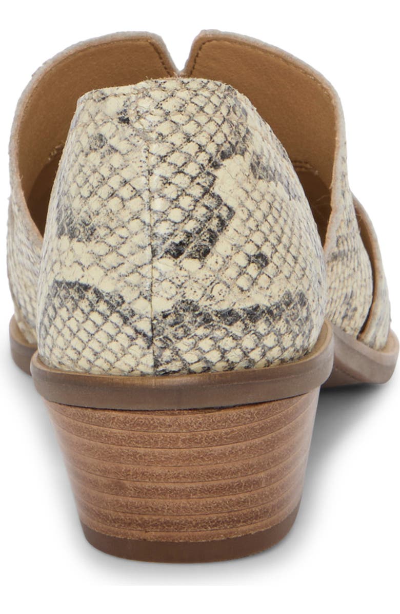 Lucky Brand Minnsy d'Orsay Pump, Alternate, color, Natural Embossed