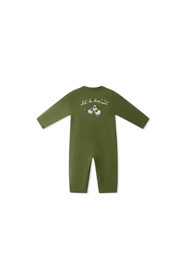 Sweater Jumpsuit, Alternate, color, Fern