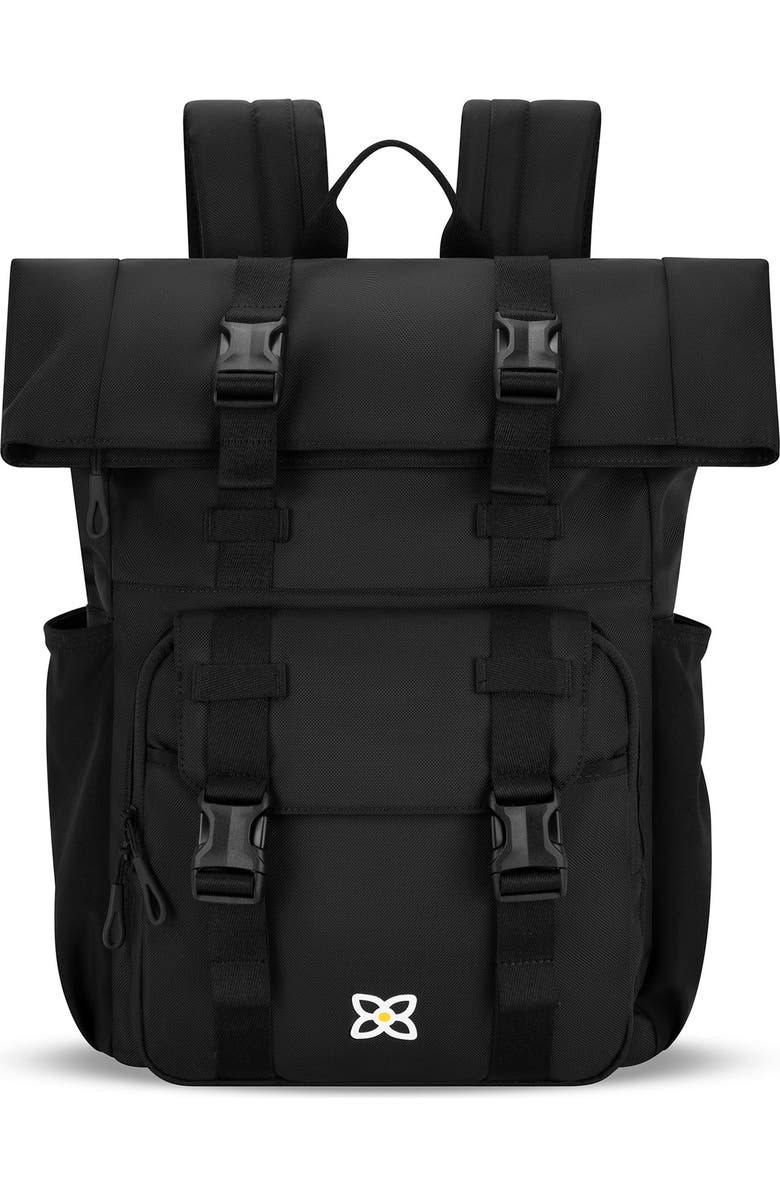 Sherpani Sedona Travel Laptop Backpack, Fits 15 Inch Laptop, Raven, Main, color, Raven