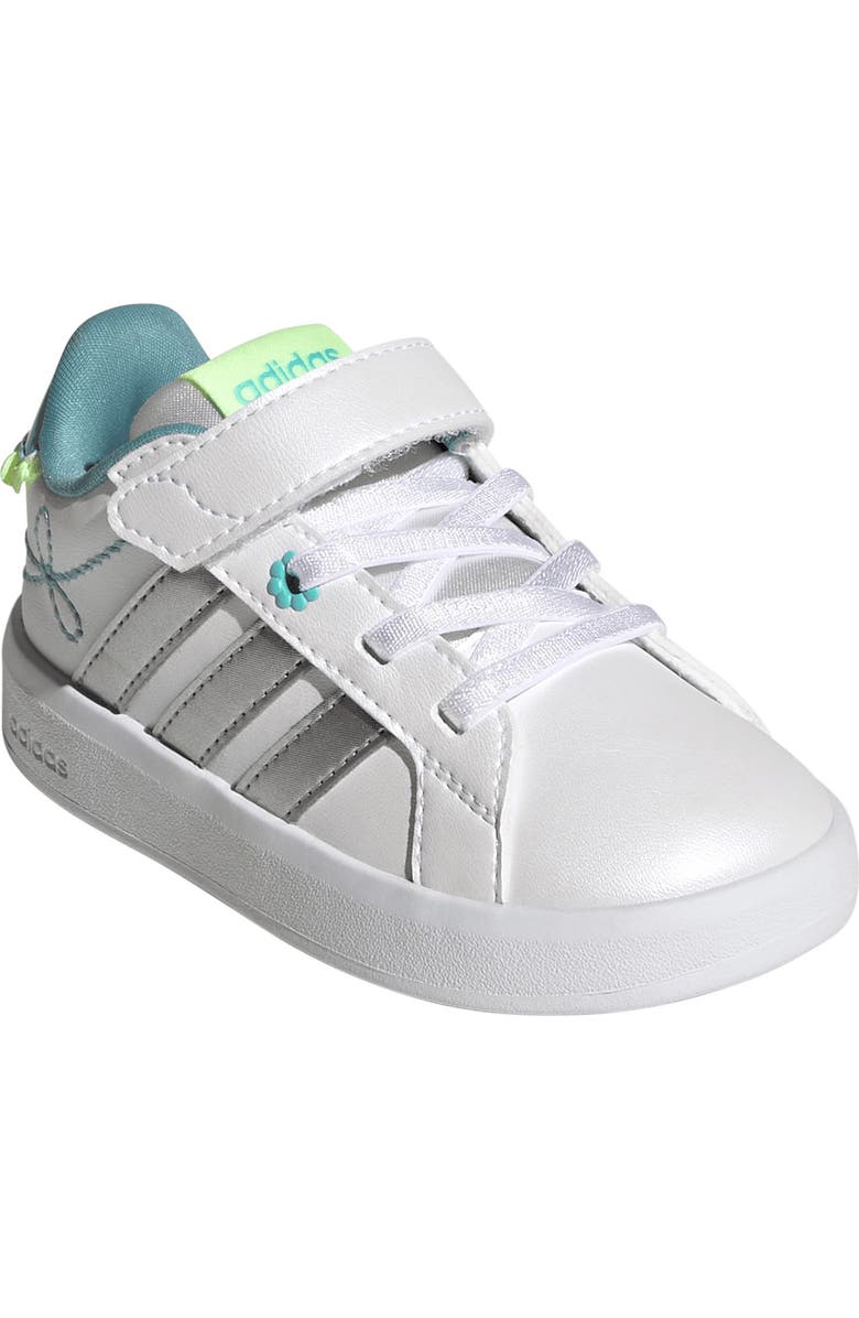 adidas Kids' Grand Court 3.0 Sneaker, Main, color, Ftwwht/Sil