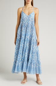 ALICIA BELL Hope Cotton Cover-Up Maxi Dress