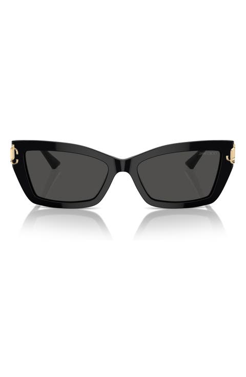 55mm Cat Eye Sunglasses