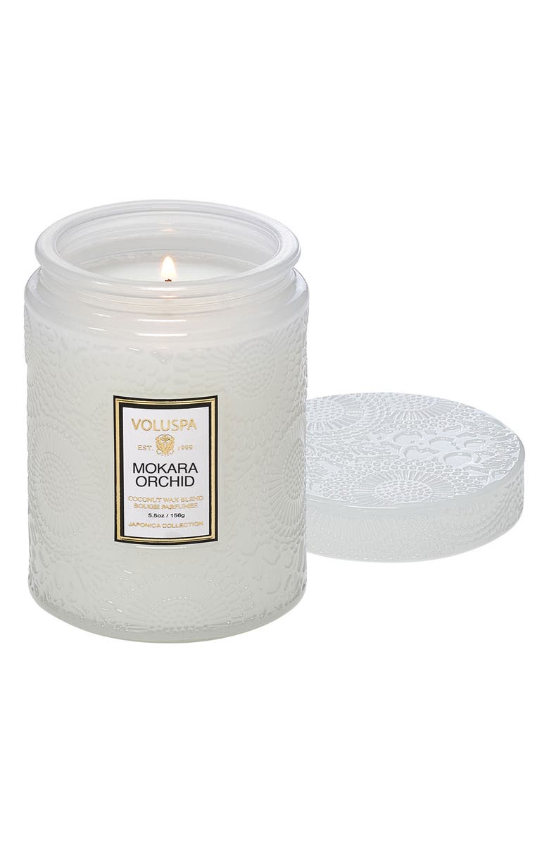 Voluspa Mokara Orchid Small Jar Candle, Alternate, color,