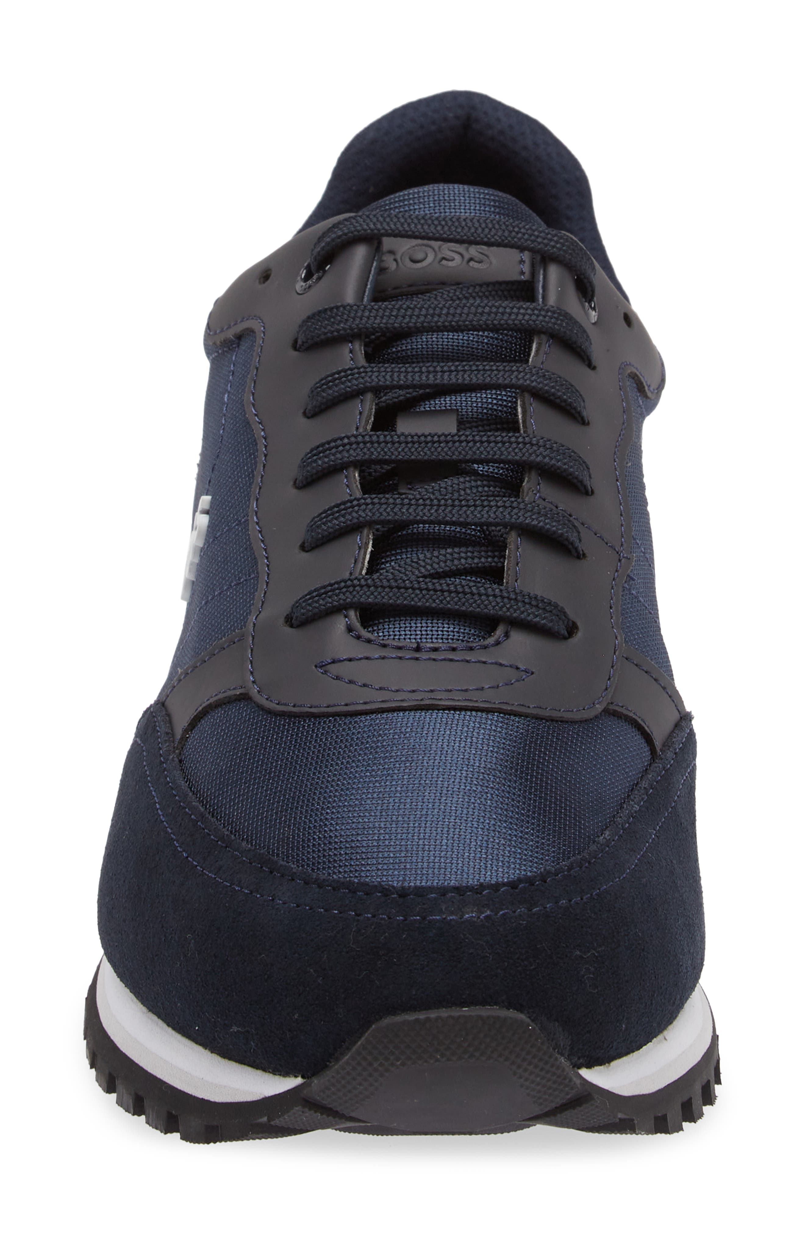 BOSS Parkour Runn NYMX Sneaker, Alternate, color, Dk Bu