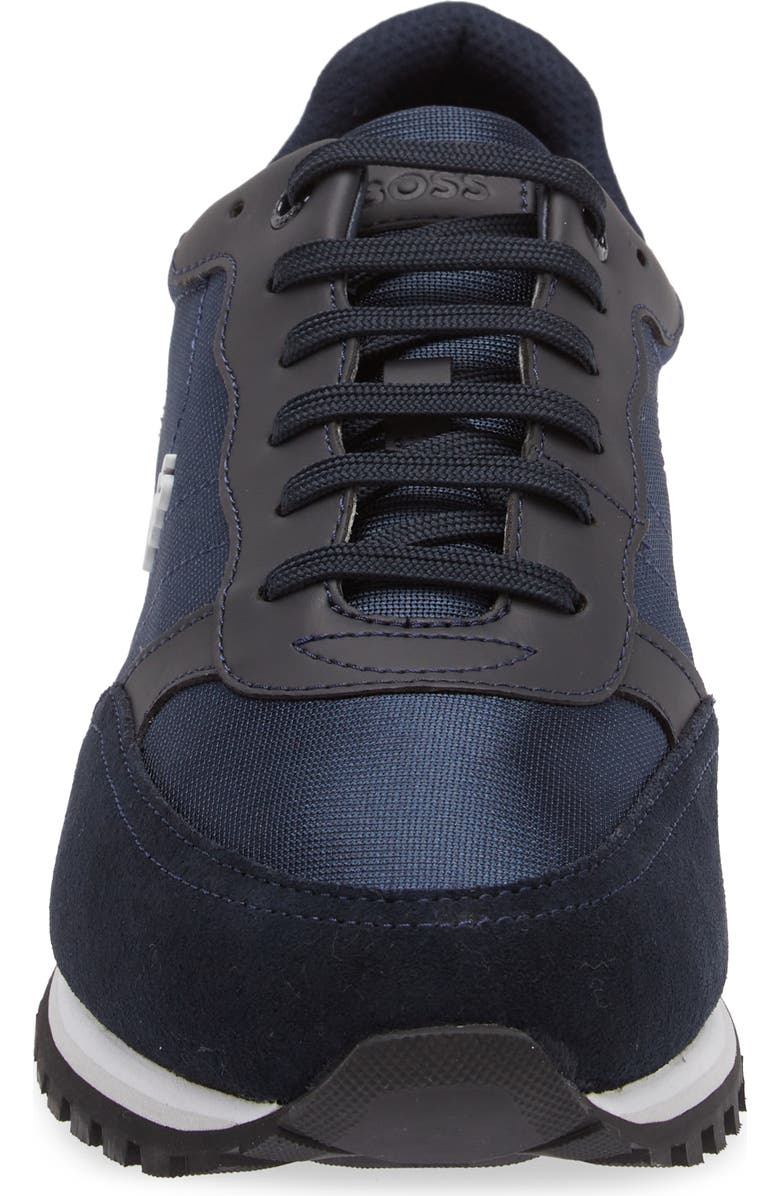 BOSS Parkour Runn NYMX Sneaker, Alternate, color, Dk Bu